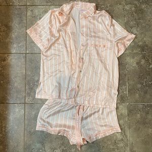Victorias Secret satin pajama set